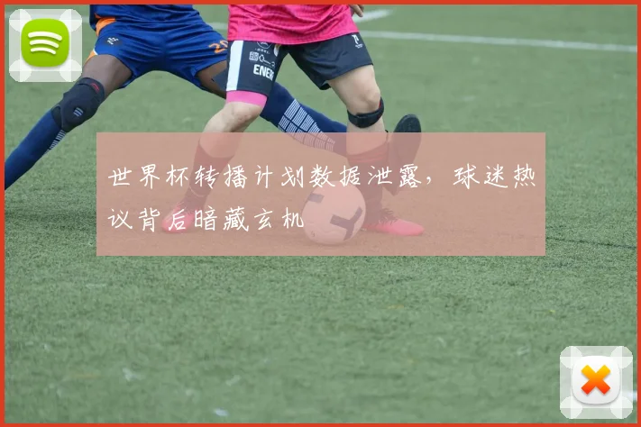世界杯转播计划数据泄露,球迷热议背后暗藏玄机